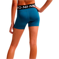 Nike malla corta niña G NP DF 3IN SHORT vista trasera