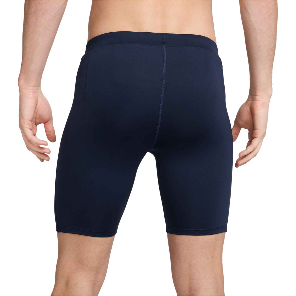 Nike malla corta running hombre M NK DF FAST BF HALF TIGHT vista trasera