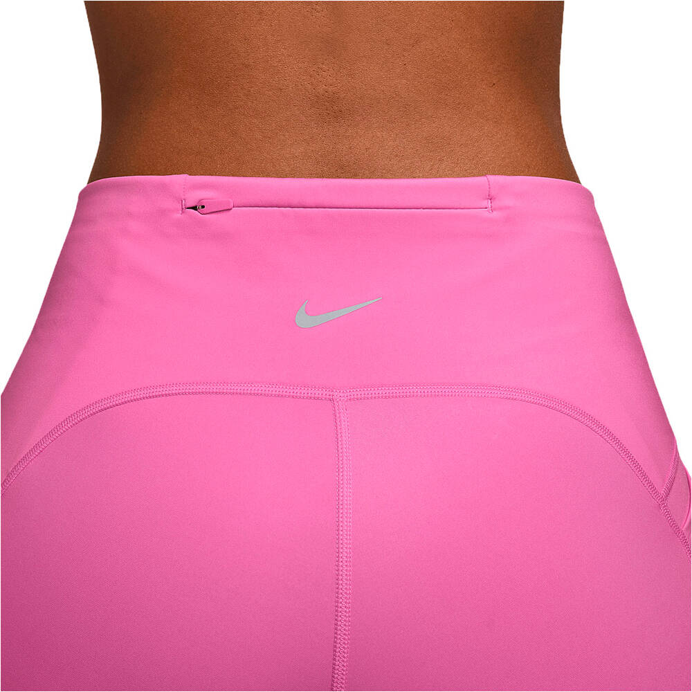Nike malla corta running mujer W NK DF SWIFT HR 4IN SHORT 03