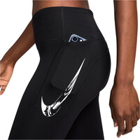 Nike malla larga running mujer W NK DF FAST MR 7/8 TIGHT SW vista detalle
