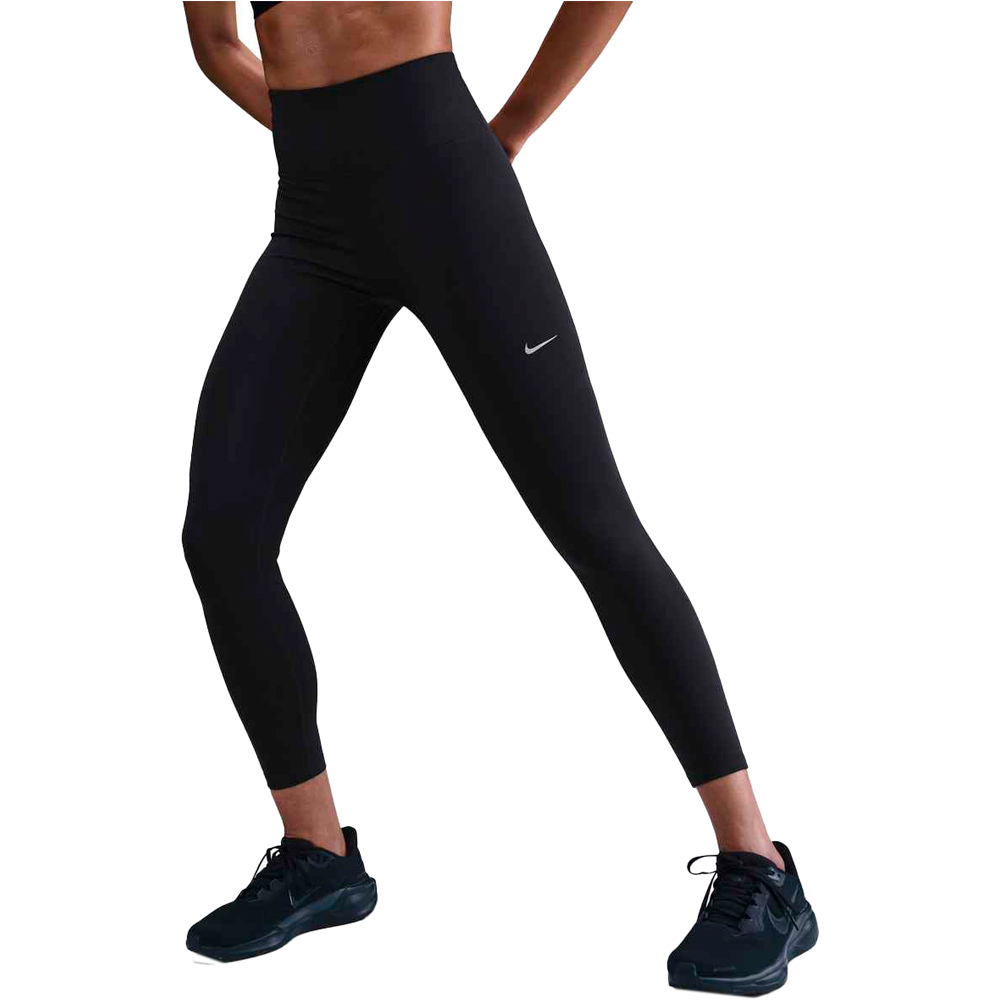 Nike malla larga running mujer W NK DF TEMPO HR 7/8 TGHT vista frontal