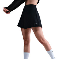 Nike mallas piratas fitness mujer W NK ONE DF HR SKIRT CPSL SPD vista frontal