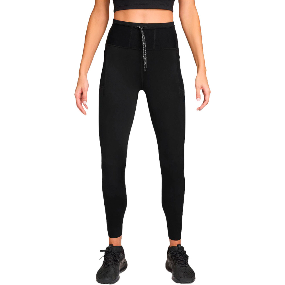 Nike mallas trail running largas mujer W NK TRAIL DF HR 7/8 TGHT vista frontal