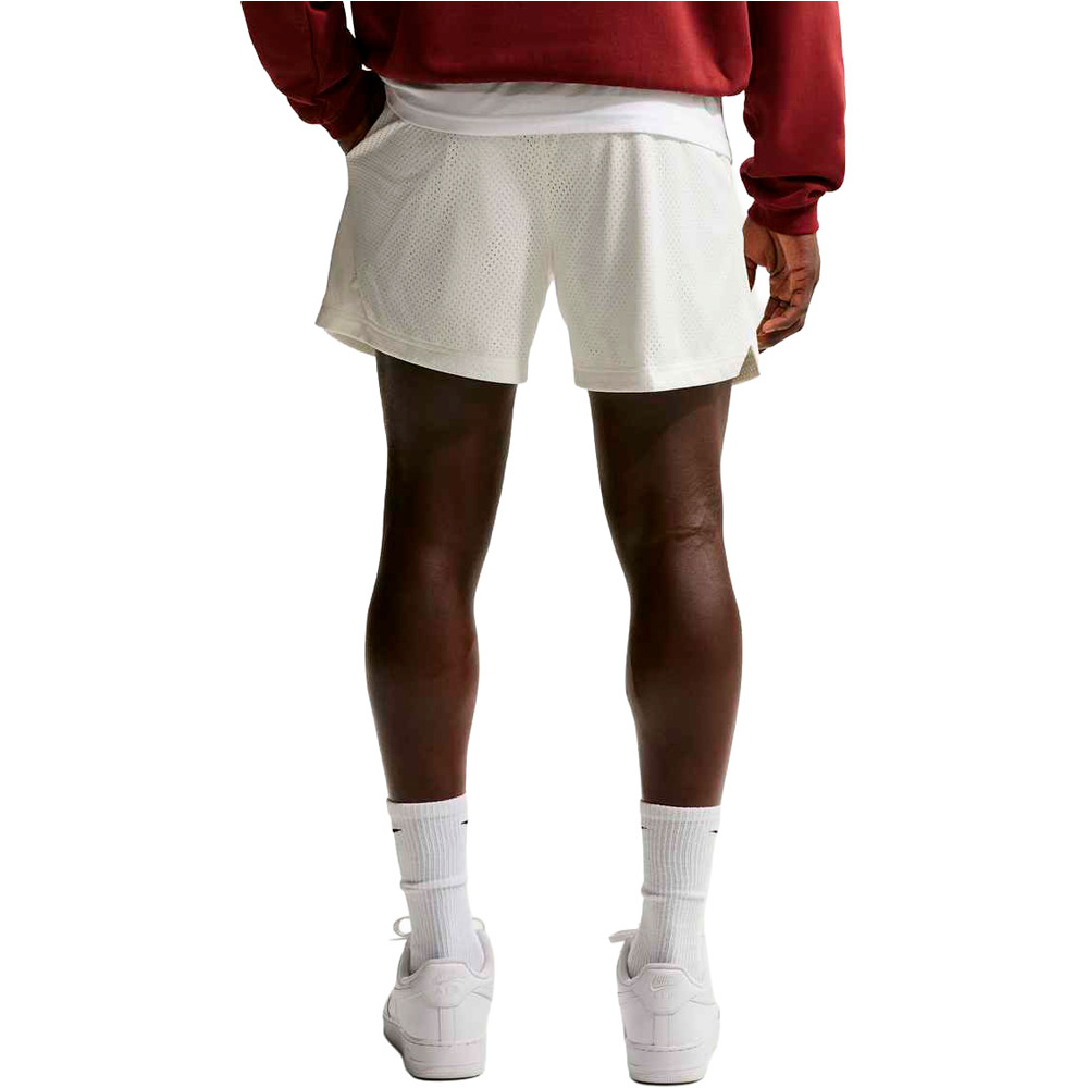 Nike pantalón baloncesto M NK DF SI PRAC MESH 5IN SHORT vista trasera