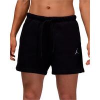 Nike pantalón corto deporte mujer W J BRK FLC SHORT  24 vista frontal