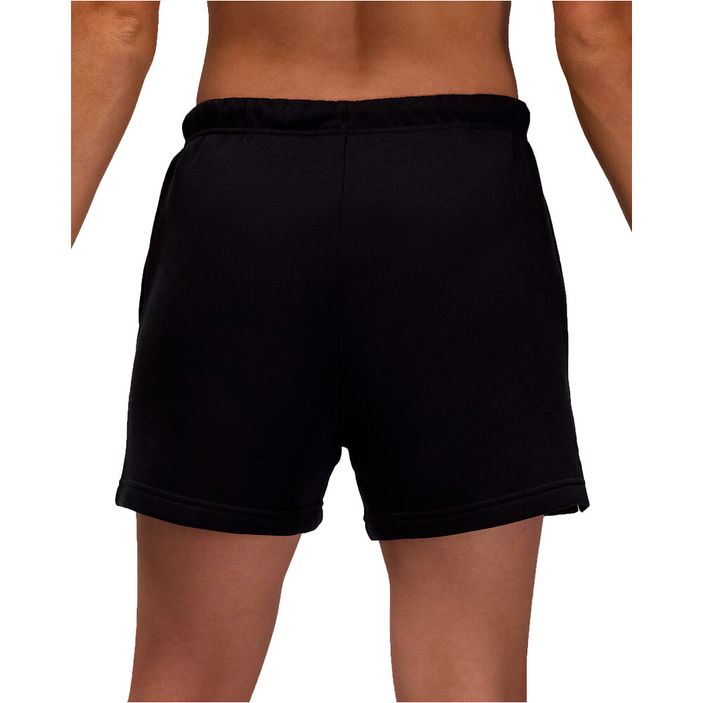 Nike pantalón corto deporte mujer W J BRK FLC SHORT  24 vista trasera