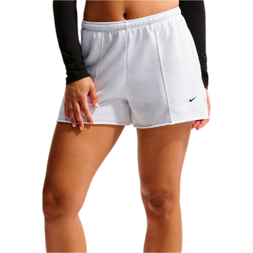 Nike pantalón corto deporte mujer W NSW OFFLN CHLL FT SHORT vista frontal