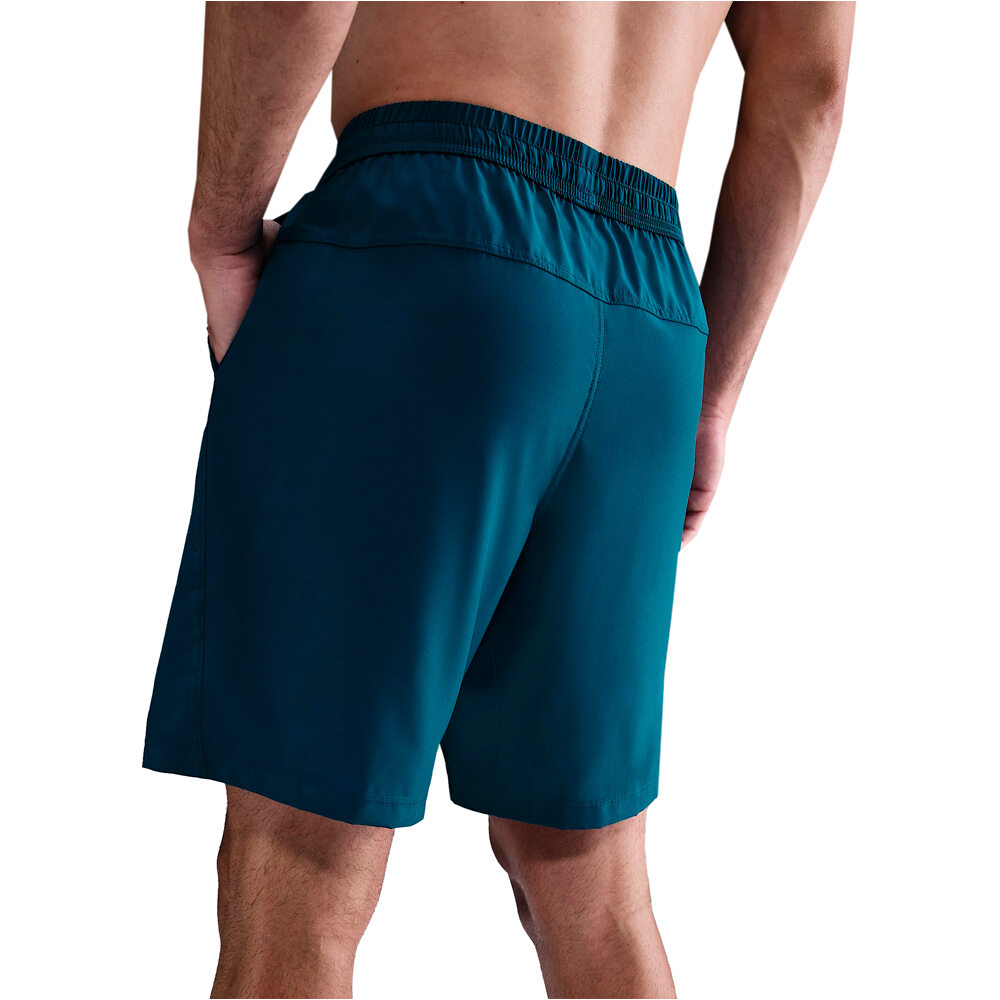 Nike pantalón corto fitness hombre M NK DF FORM 9IN UL SHORT GFX vista trasera