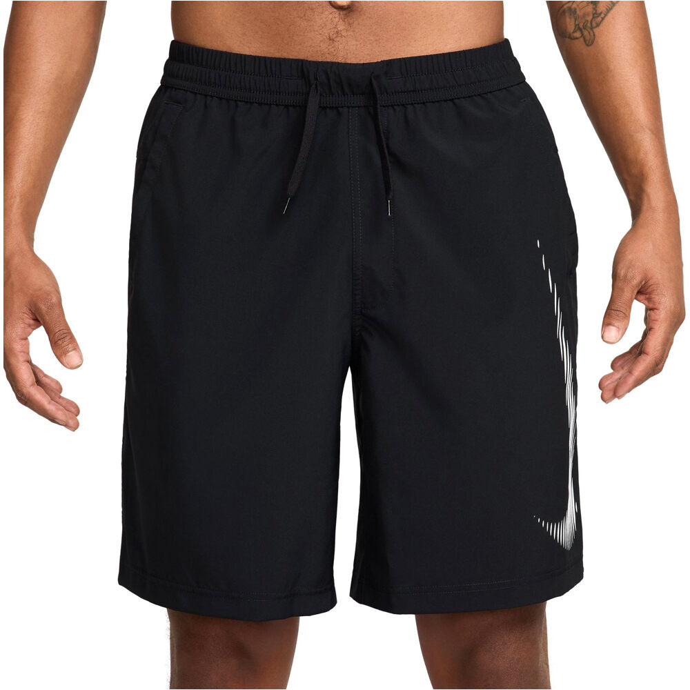 Nike pantalón corto fitness hombre M NK DF FORM 9IN UL SHORT SWOO vista frontal