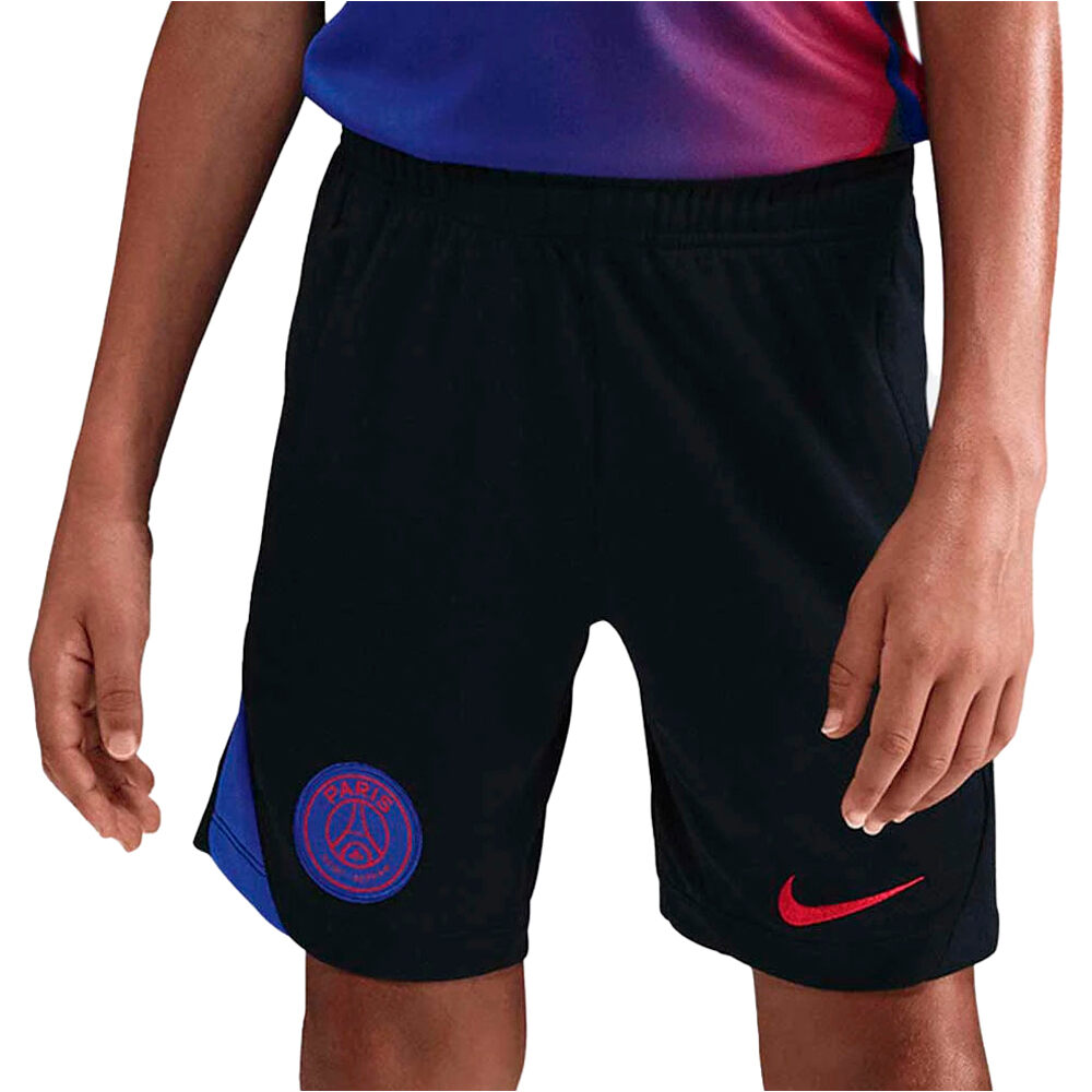 Nike pantalón futbol niño PSG Y NK DF STRK SHORT KZ 3R vista frontal