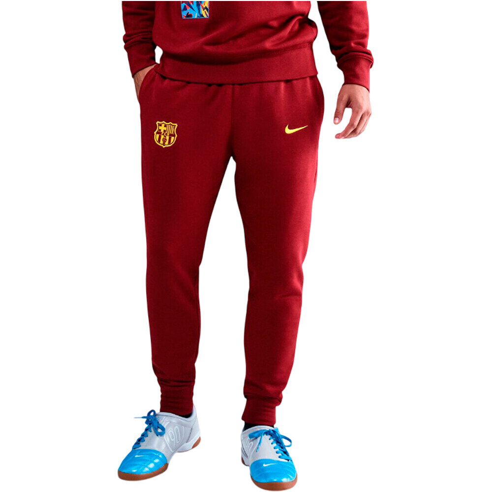 Nike pantalón hombre FCB M NSW CLUB JGGR FT SE GX vista frontal