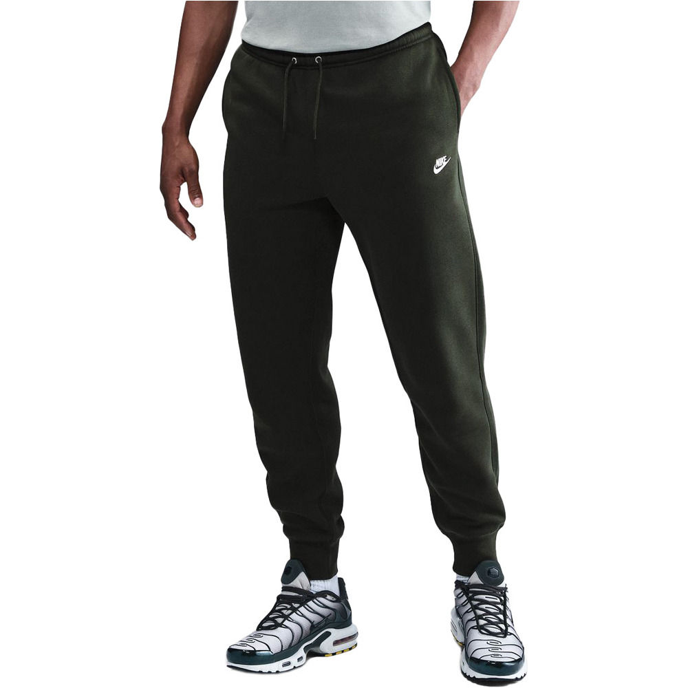Nike pantalón hombre M NK CLUB BB JOGGER vista frontal
