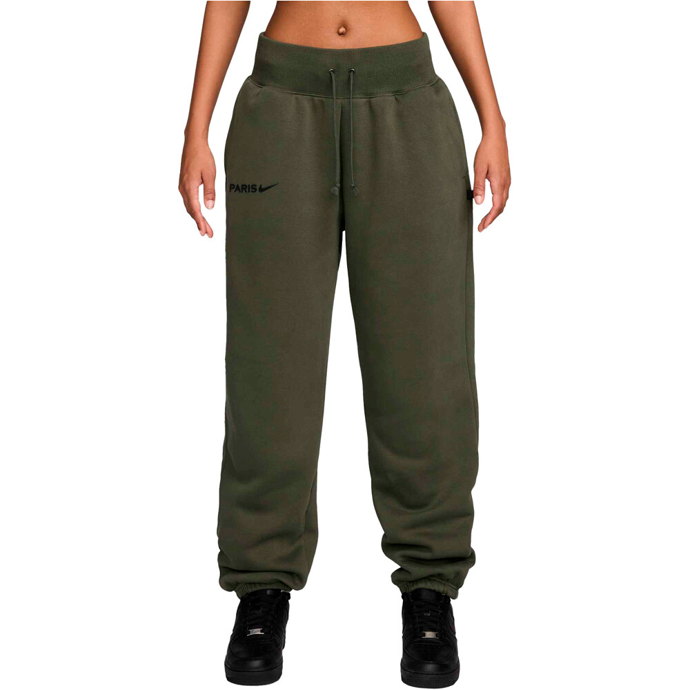 Nike pantalón mujer PSG WNSW PHNXFLC HR OS PANT WP vista frontal