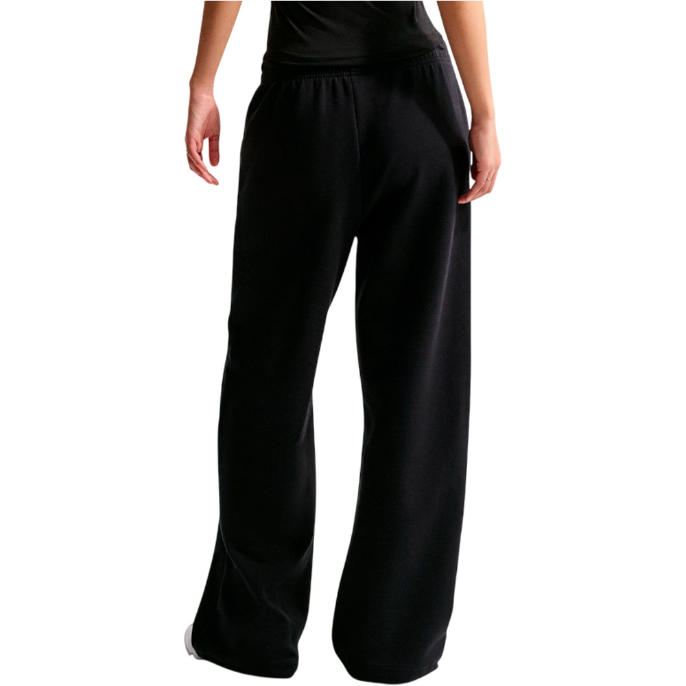 Nike pantalón mujer W NK PHNX FLC HR PANT WD GLS vista trasera