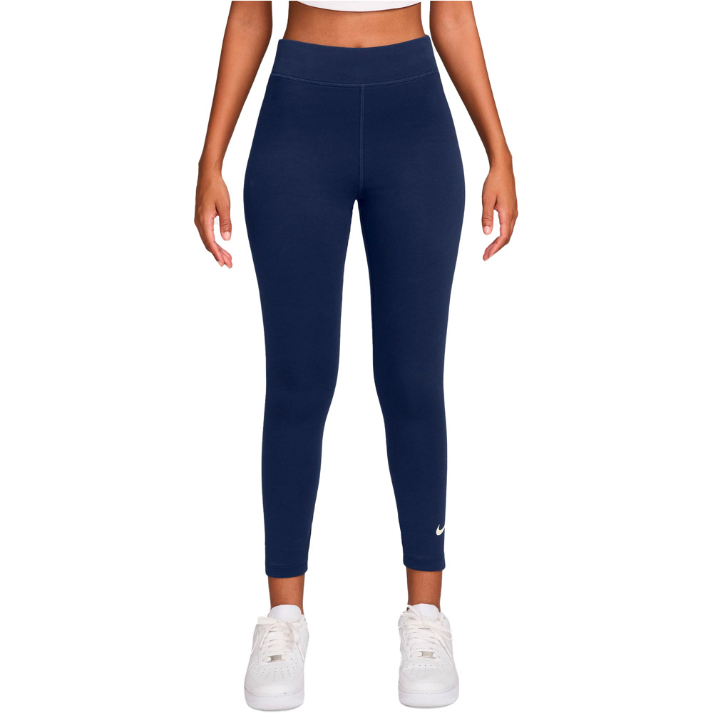 Nike pantalón mujer W NSW NK CLSC HR 7/8 TIGHT LBR vista frontal