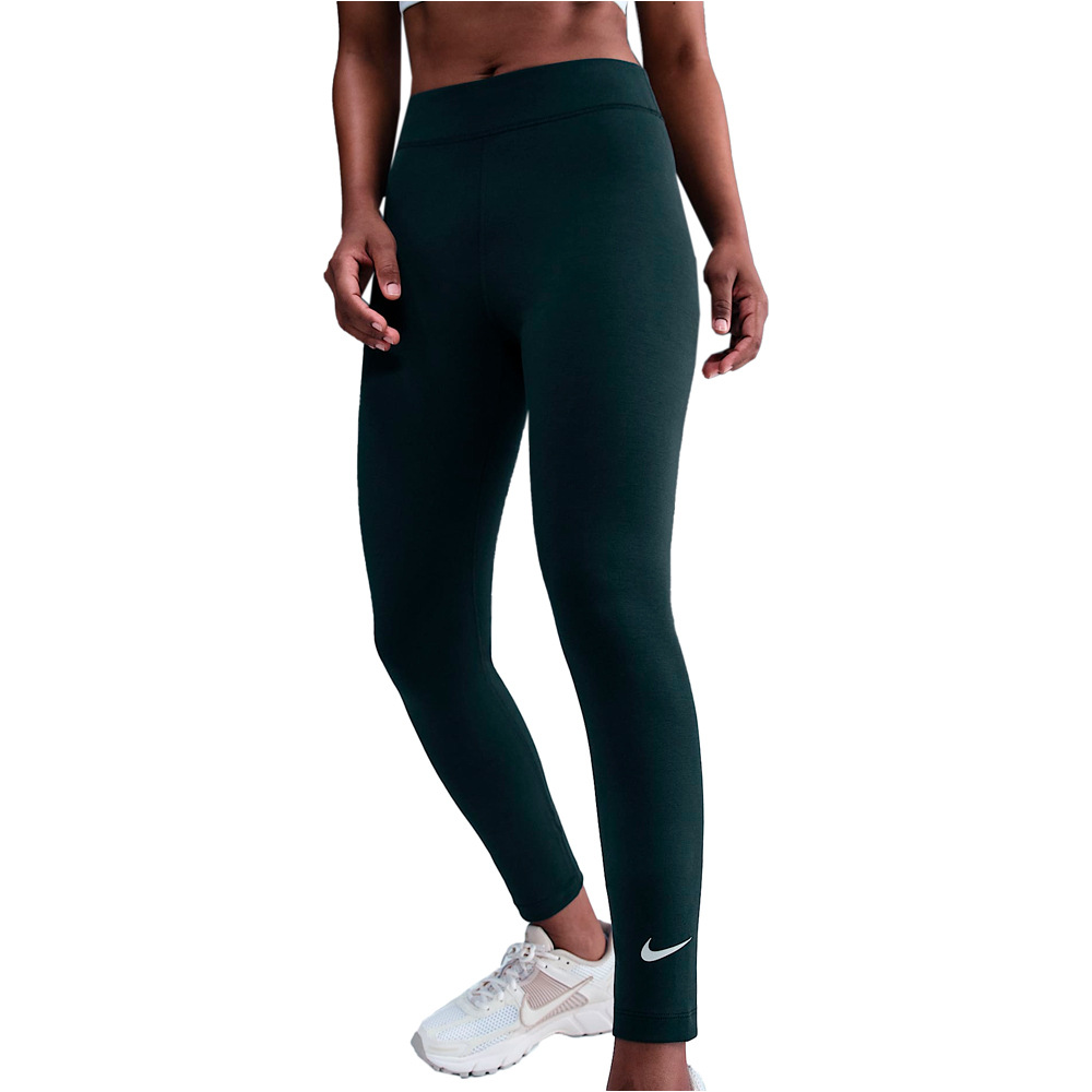 Nike pantalón mujer W NSW NK CLSC HR 7/8 TIGHT LBR vista frontal