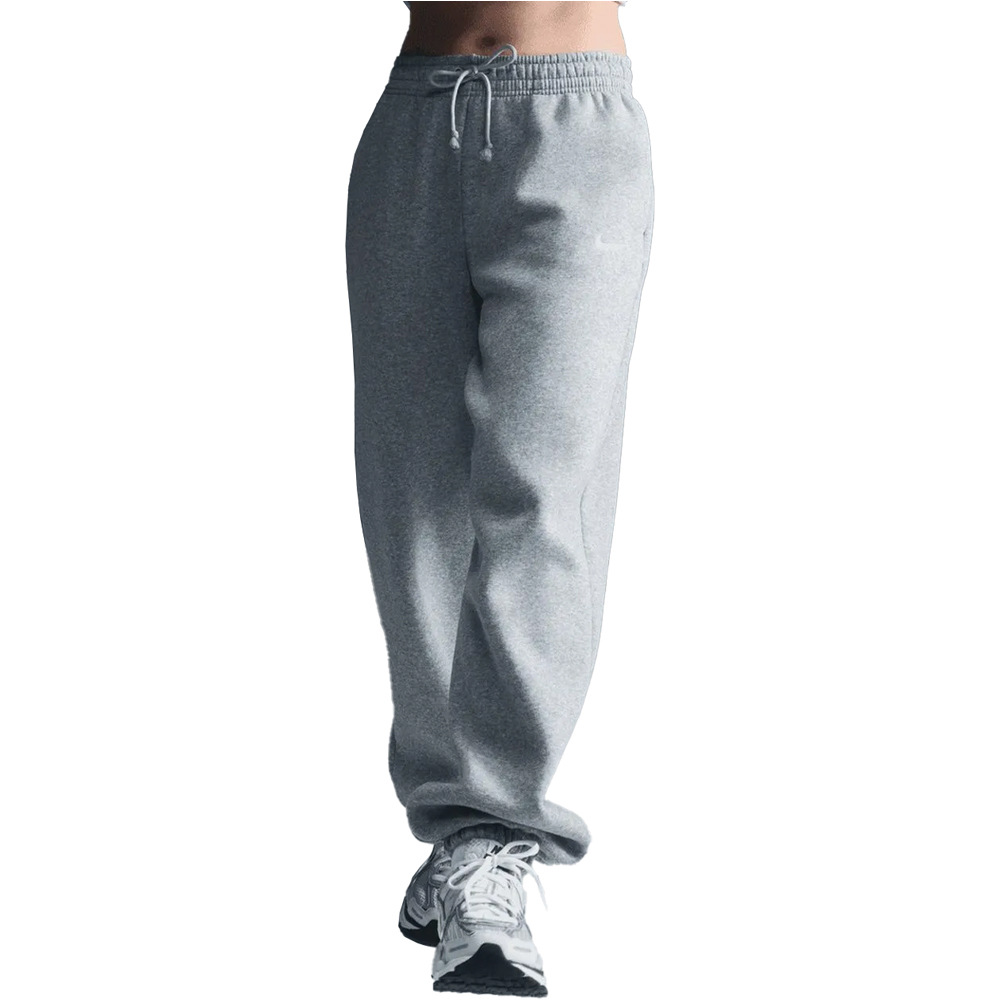 Nike pantalón mujer W NSW PHNX FLC HR OS PANT 2 vista frontal