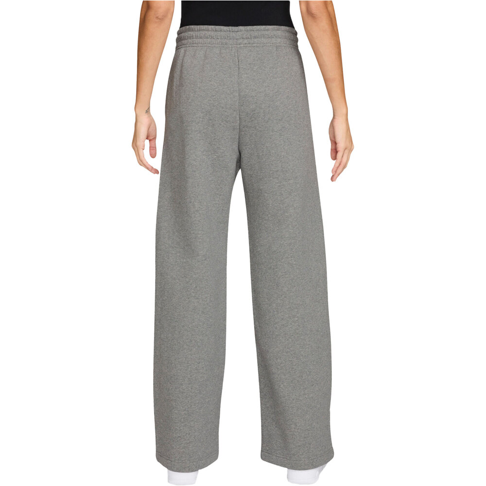 Nike pantalón mujer W NSW PHNX FLC HR PANT WIDE 2 vista trasera