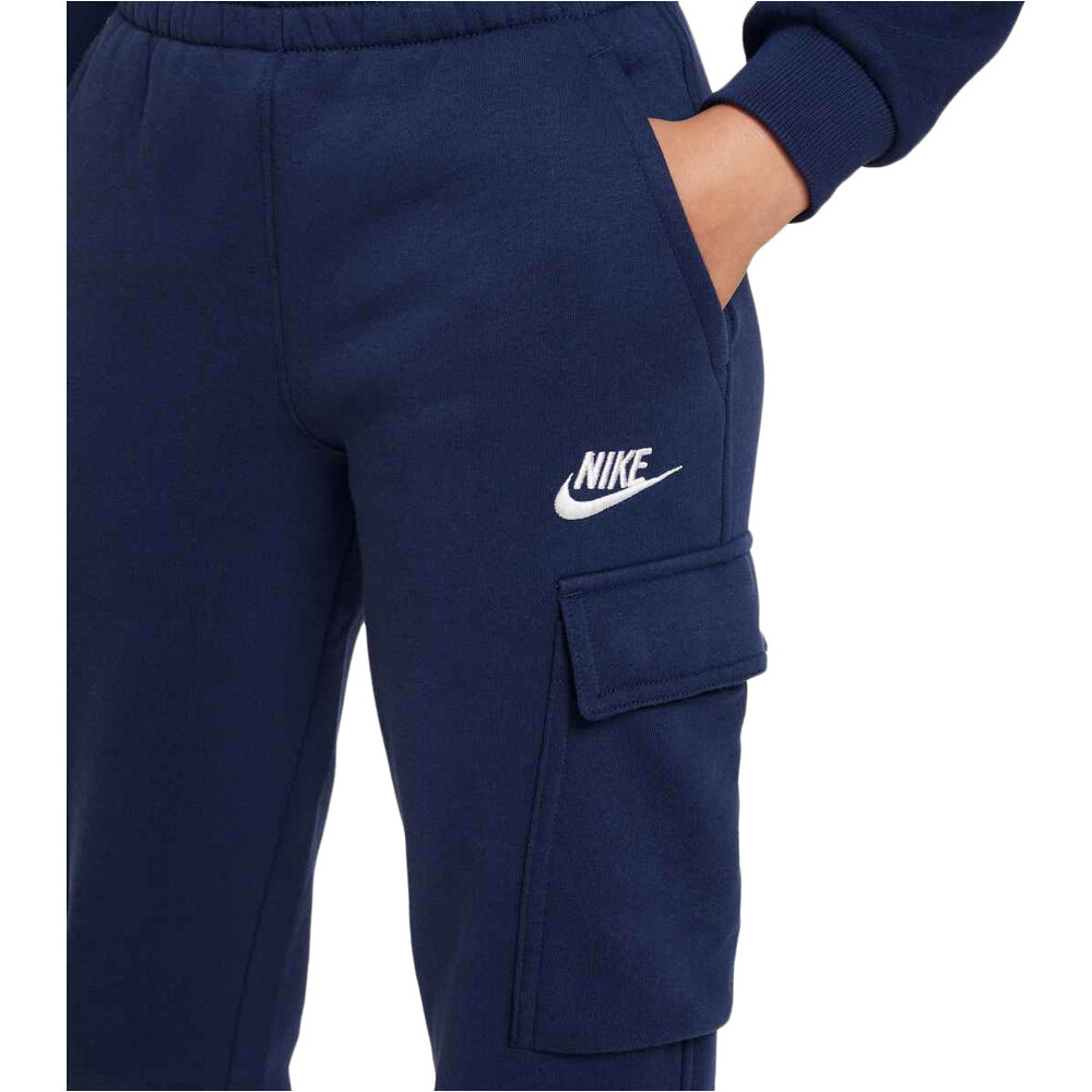 Nike pantalón niño K NSW CLUB FLC CRGO PNT LBR 03