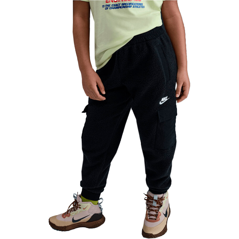 Nike pantalón niño K NSW CLUB FLC CRGO PNT WZ vista frontal