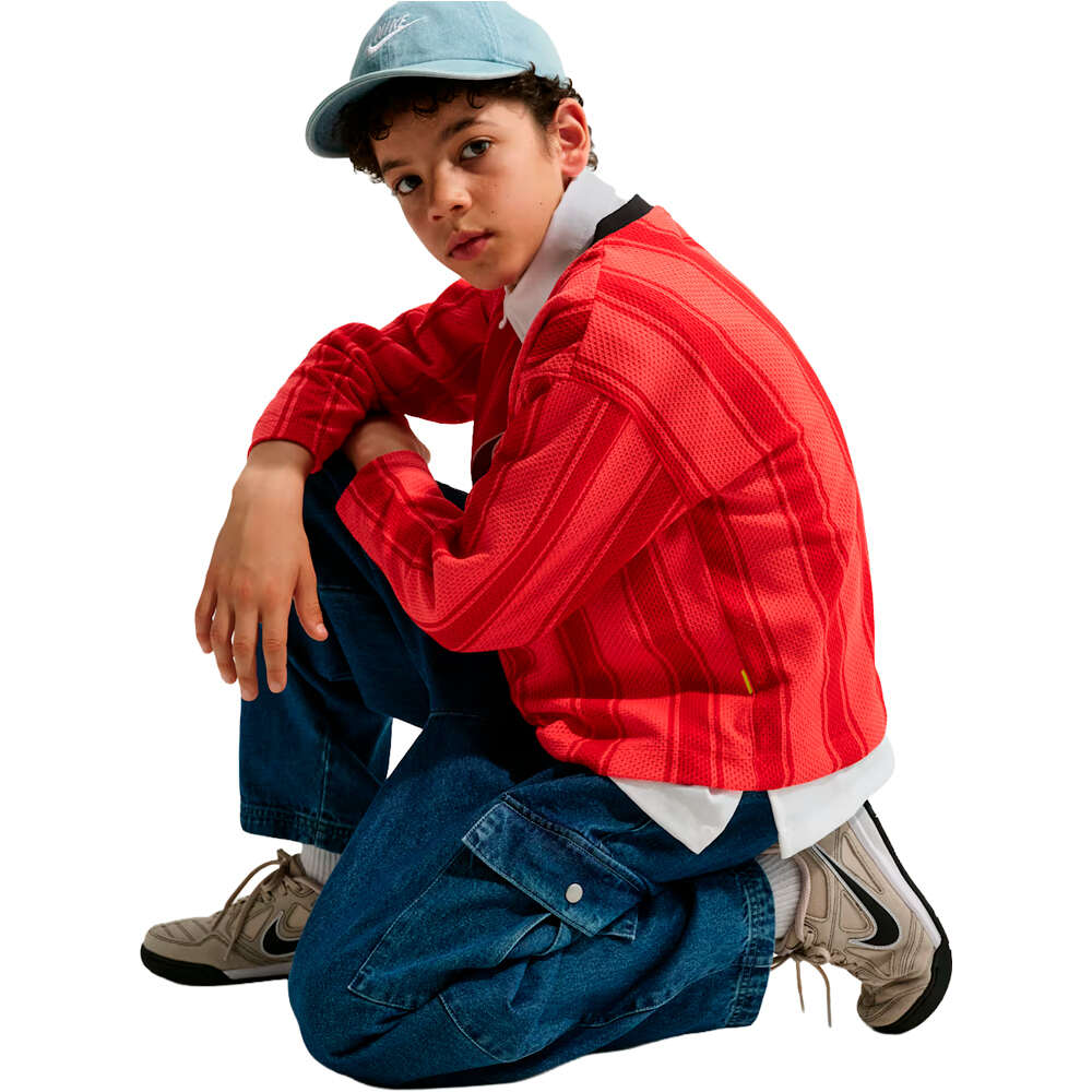 Nike pantalón niño K NSW DENIM CARGO PANT vista detalle