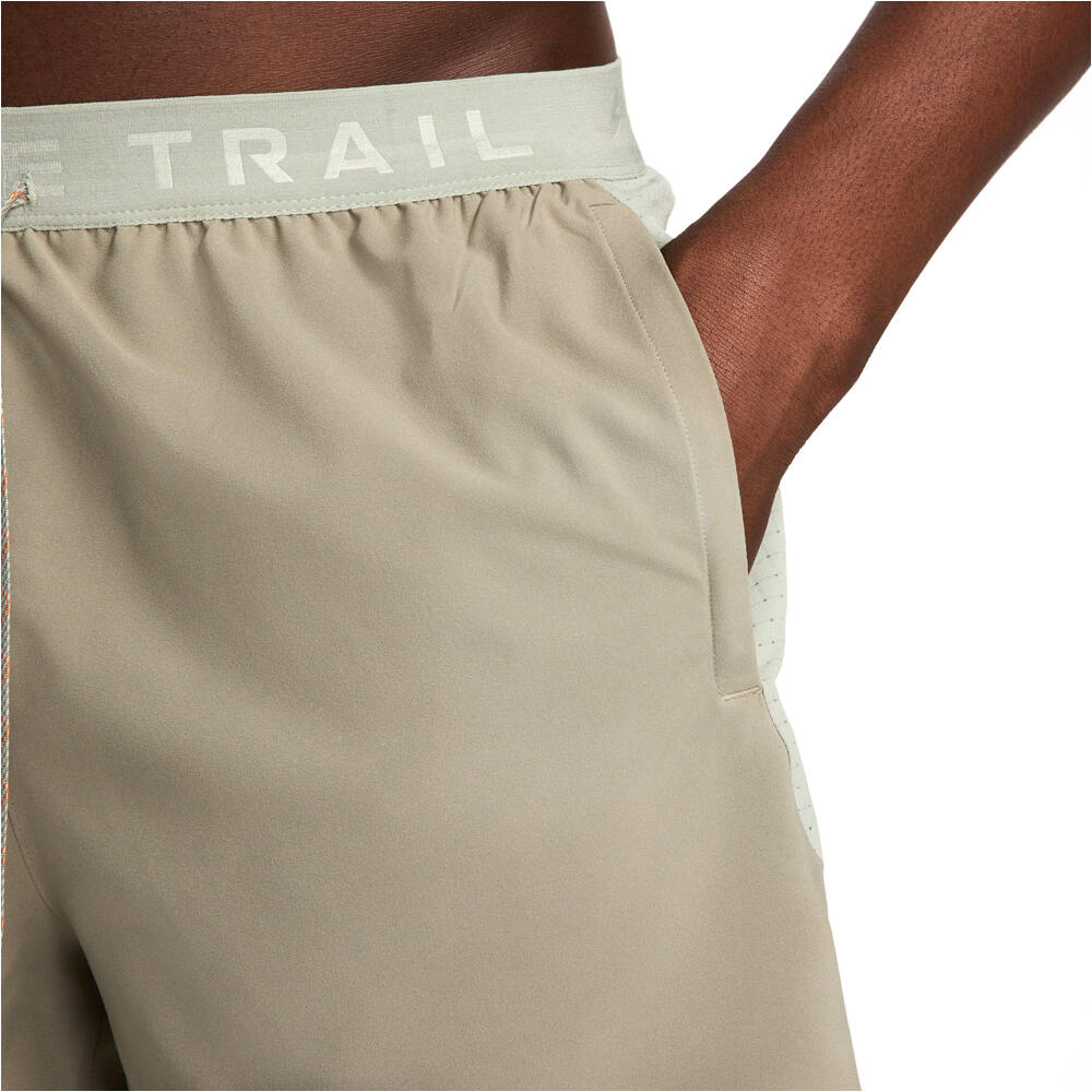Nike pantalón running hombre M NK DF TRAIL 6IN BRF SHORT vista detalle