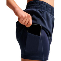 Nike pantalón running mujer W NK ONE DF HR 3IN 2N1 SHORT 05