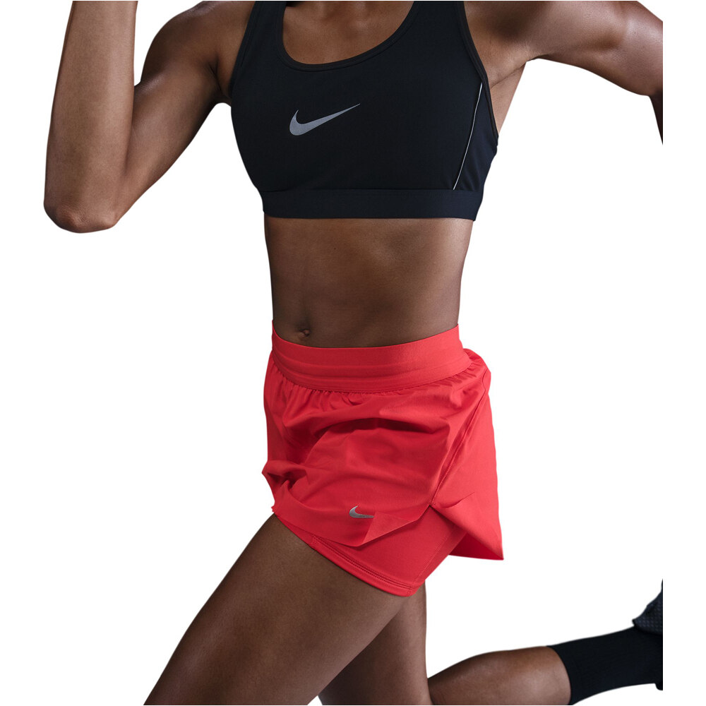 Nike pantalón running mujer W NK SWIFT DF MR 2N1 SHRT 04
