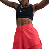 Nike pantalón running mujer W NK SWIFT DF MR 2N1 SHRT vista detalle