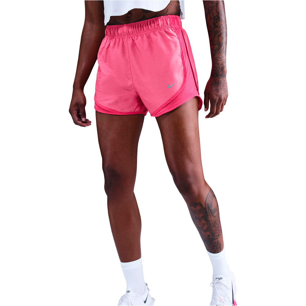 Nike pantalón running mujer W NK TEMPO DF MR 3 SHORT vista detalle