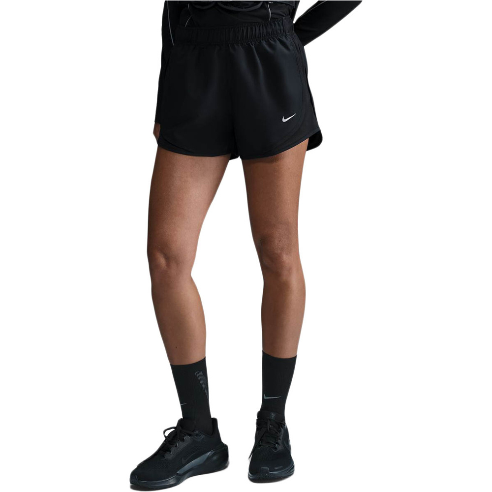 Nike pantalón running mujer W NK TEMPO DF MR 3 SHORT vista frontal