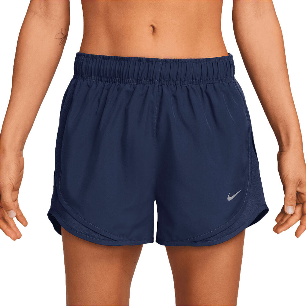 Nike pantalón running mujer W NK TEMPO DF MR 3 SHORT vista frontal