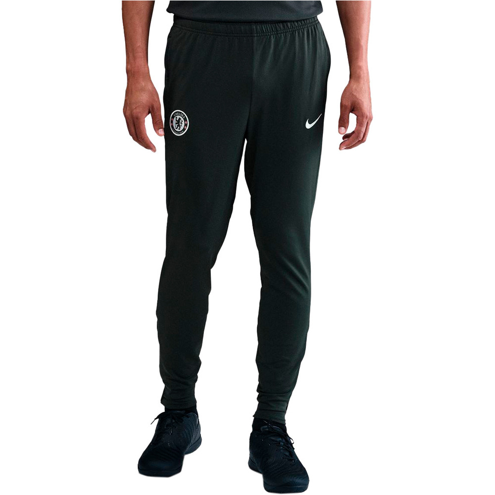 Nike pantalones futbol CHELSEA 25 M NK DF STRK PANT KPZ vista frontal