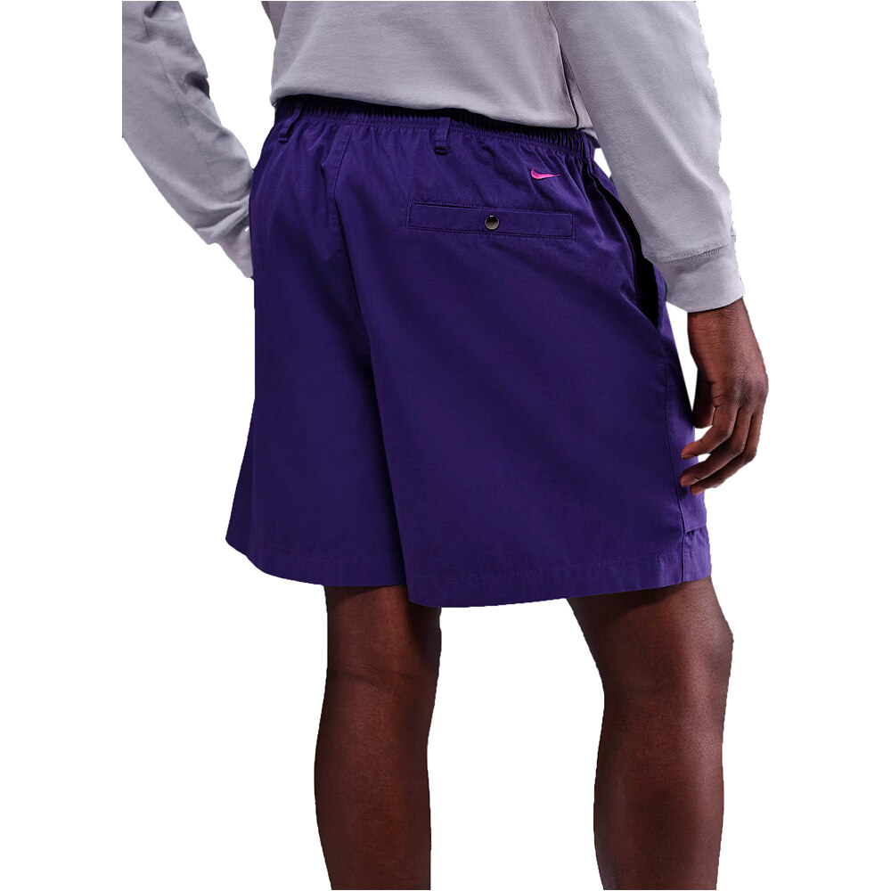 Nike pantalones futbol INGLATERRA 25 M NL CAMP SHORT vista trasera