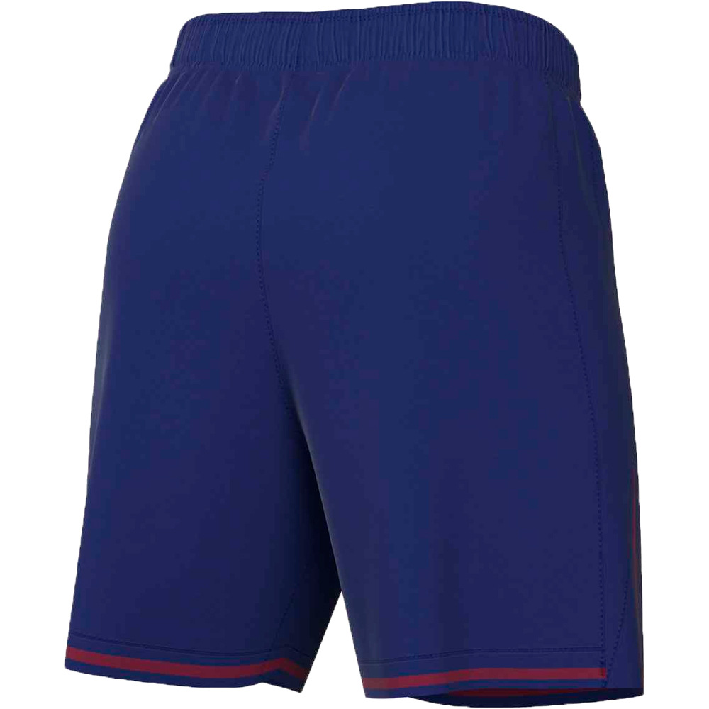 Nike pantalones fútbol oficiales BARCELONA 26 M NK DF SHORT STAD HM vista trasera