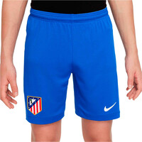 Nike pantalones fútbol oficiales niño ATM Y NK DF SHORT STAD HM vista frontal