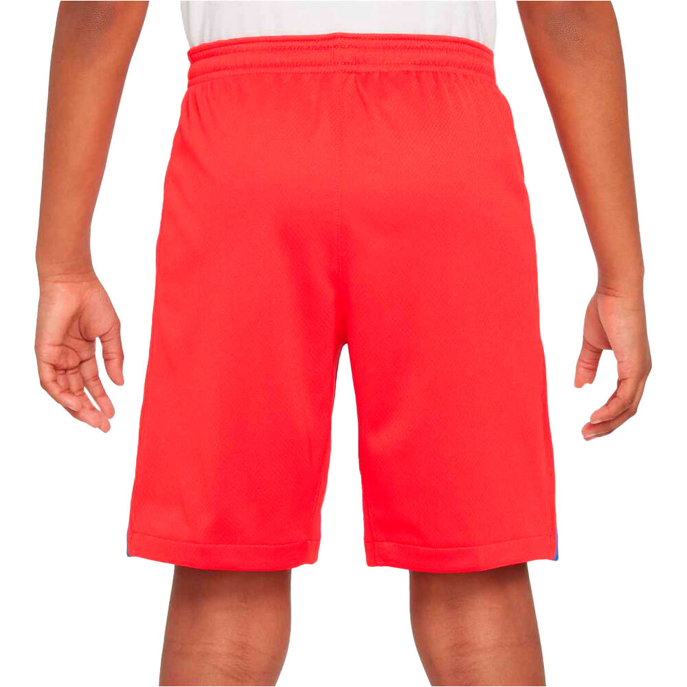 Nike pantalones fútbol oficiales niño PSG Y NK DF SHORT STAD 3R vista trasera