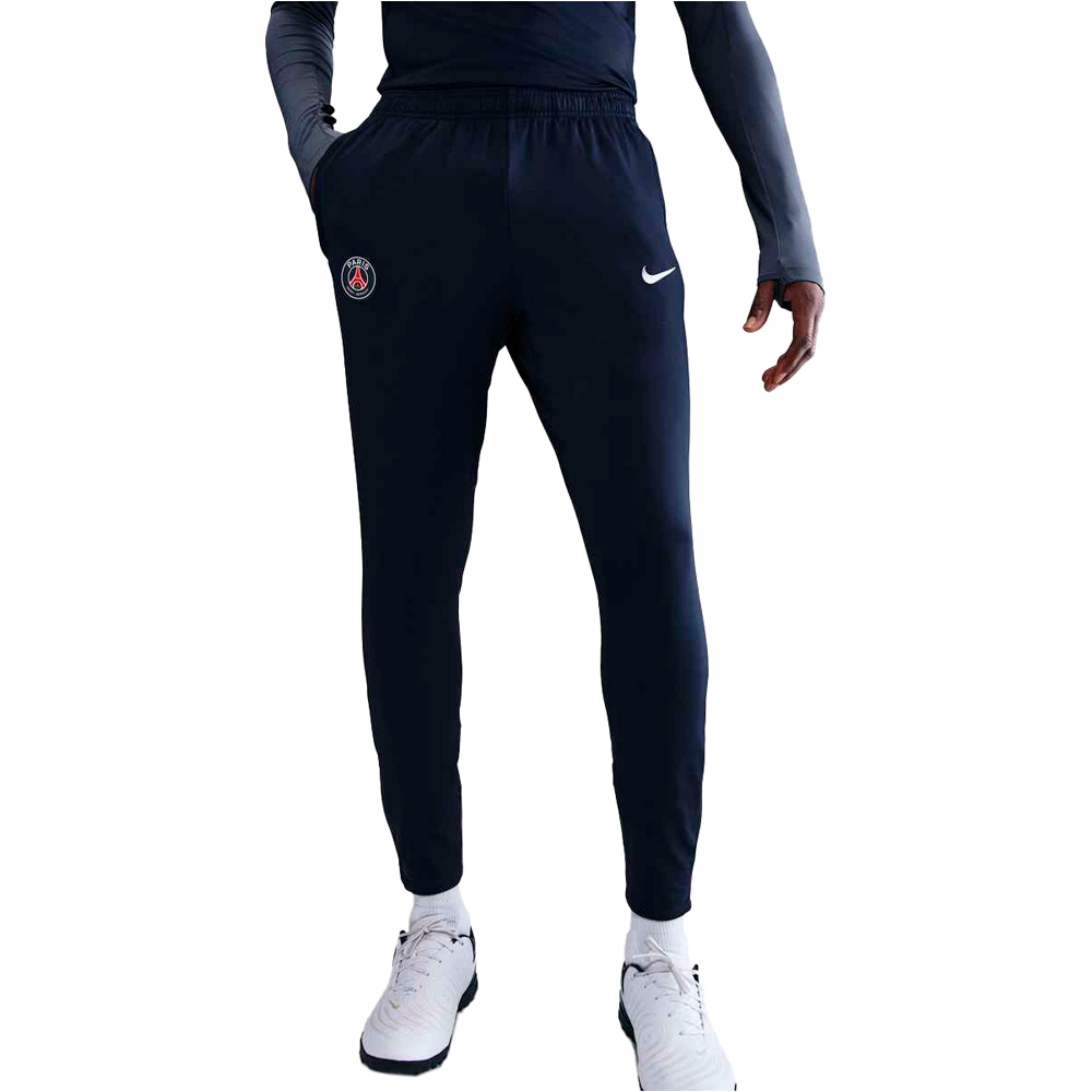 Nike pantalones futbol PSG 25 M NK DF STRK PANT KPZ vista frontal