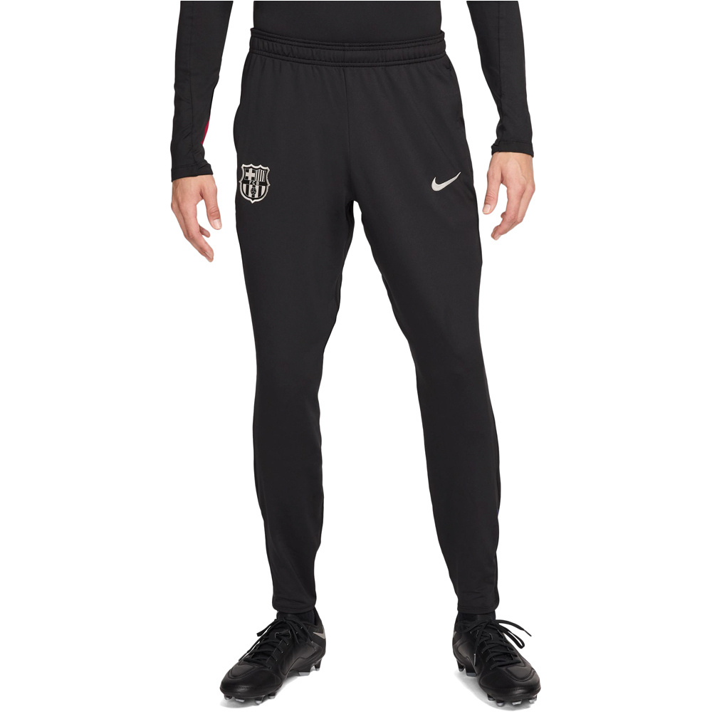 Nike pantalones largos futbol BARCELONA 25 MNK DF STRK PANT KPZ vista frontal