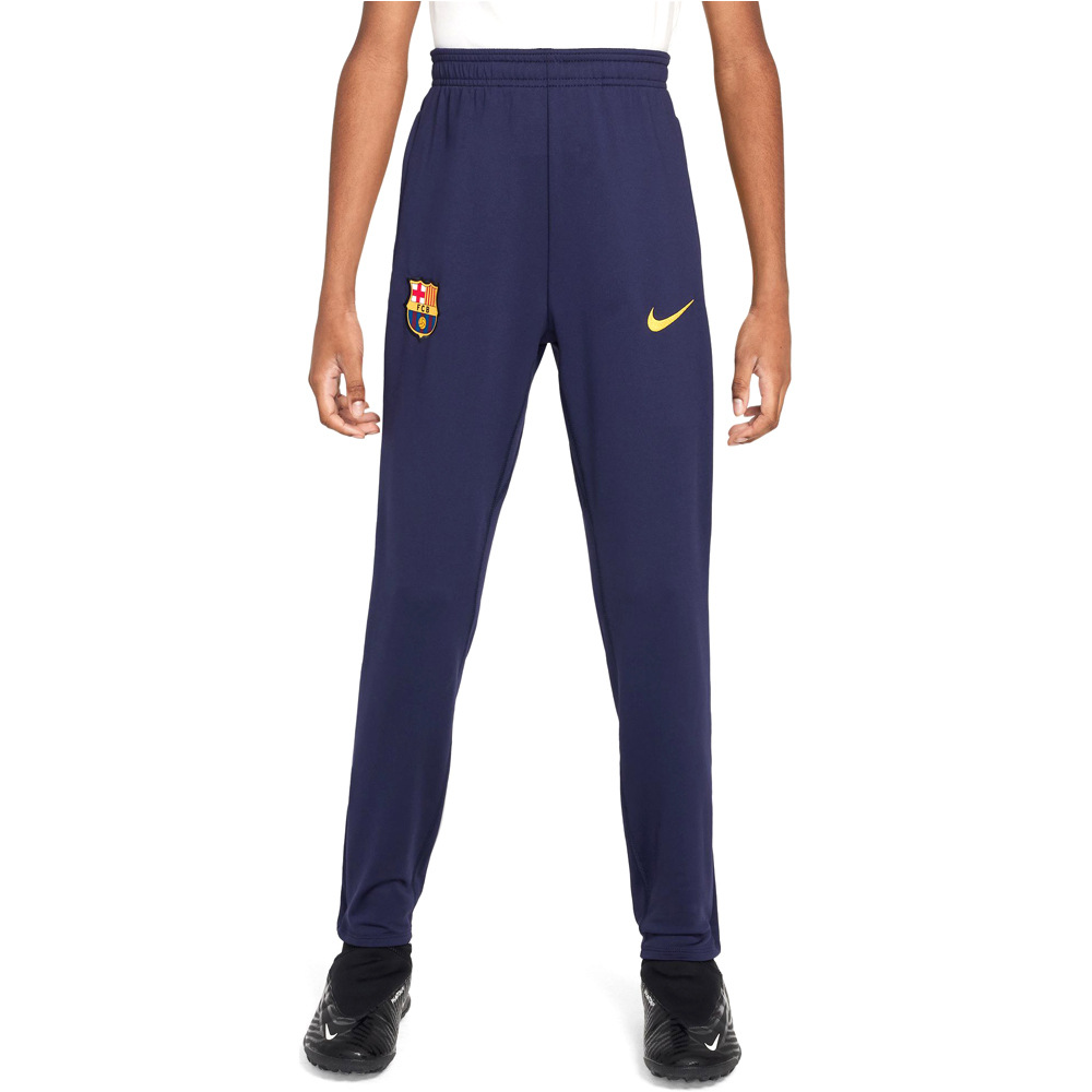 Nike pantalones largos futbol niño BARCELONA 26 Y NK DF STRK TRK PANT vista frontal