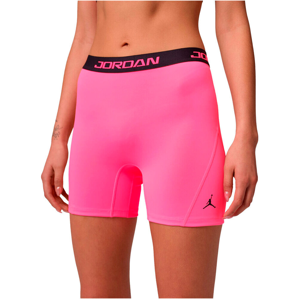 Nike pantalones y mallas cortas fitness mujer W J SPT DF HR 5IN ESS SHRT vista frontal