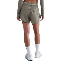 Nike pantalones y mallas cortas fitness mujer W NP DF 2IN1 SHORT TT vista trasera
