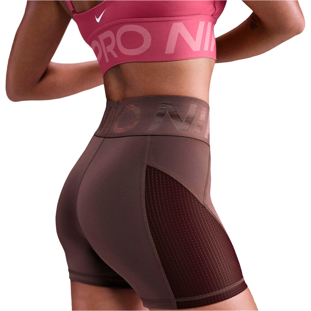 Nike pantalones y mallas cortas fitness mujer W NP DF SCULPT HR 5IN SHORT G 03