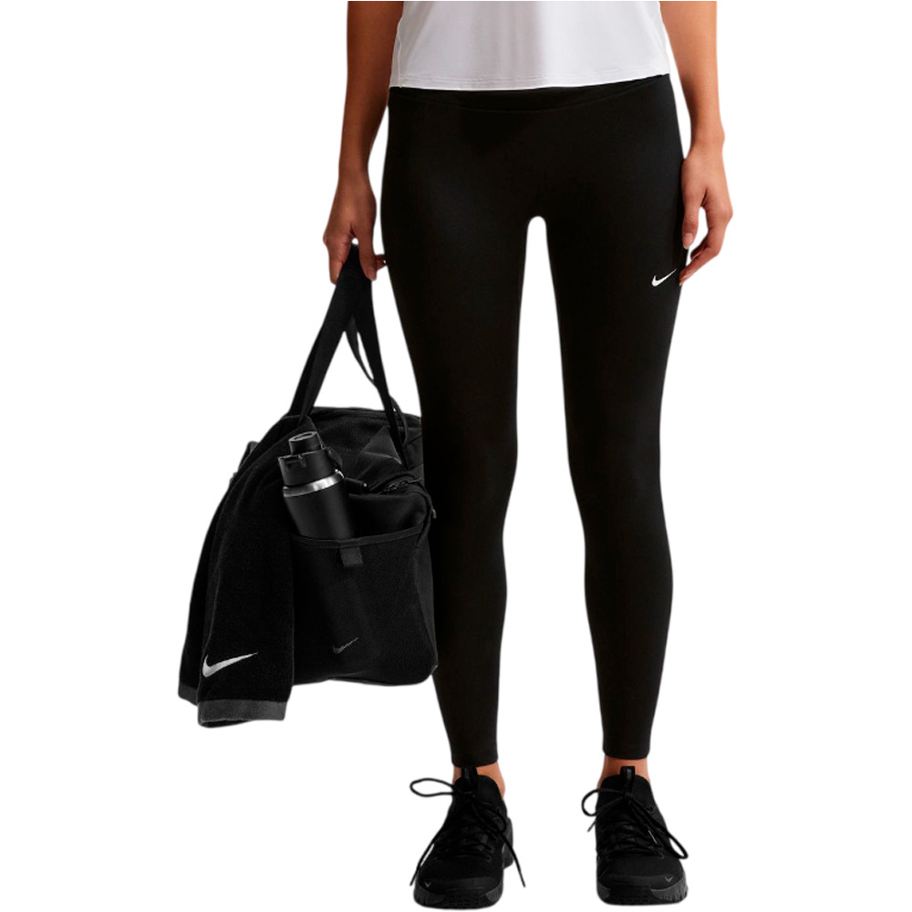 Nike pantalones y mallas largas fitness mujer W NK DF ONE HR 7/8 TIGHT USEAM vista frontal
