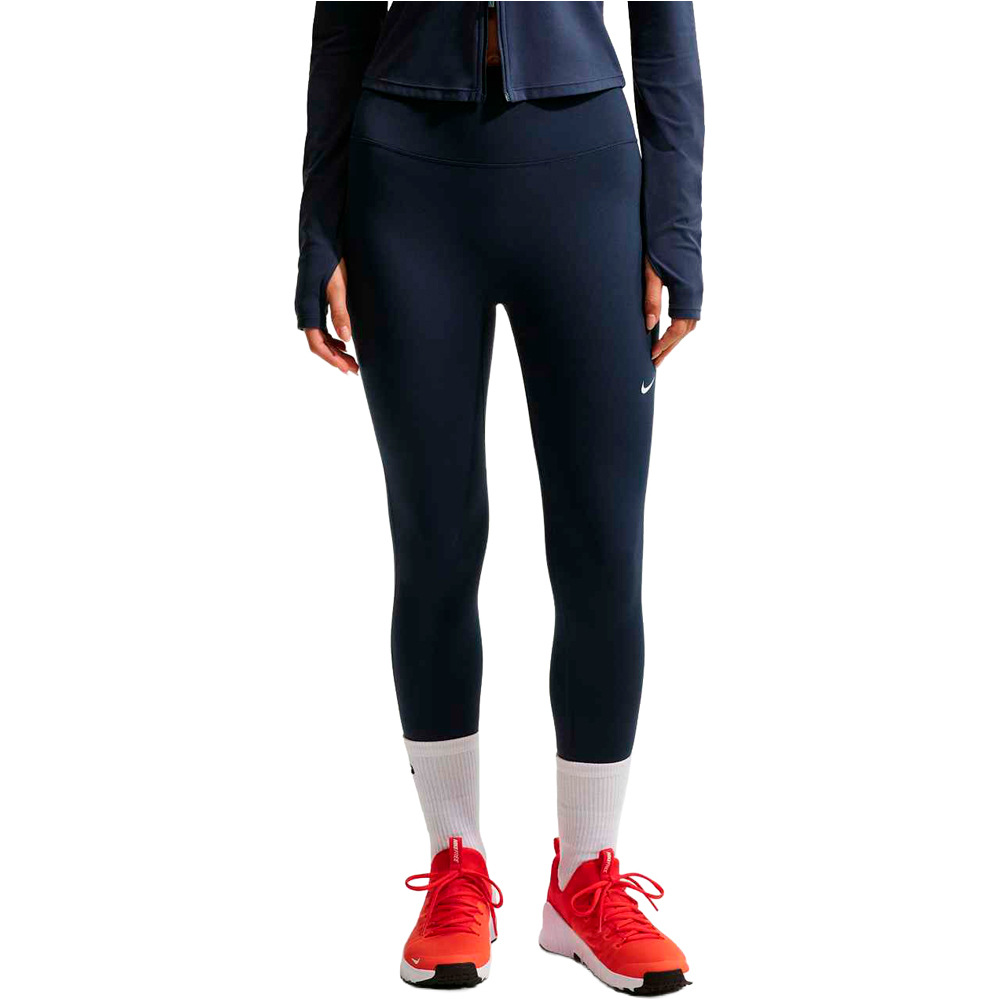Nike pantalones y mallas largas fitness mujer W NK DF ONE HR 7/8 TIGHT USEAM vista frontal