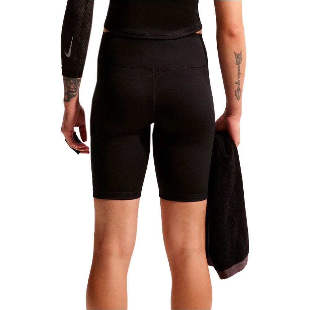 Nike pantalones y mallas largas fitness mujer W NK DF ONE HR 8 SHRT USEAM vista trasera