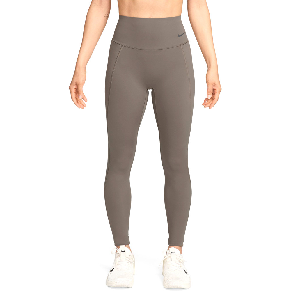 Nike pantalones y mallas largas fitness mujer W NK DF UNIVERSA HR PKT TGHT vista frontal