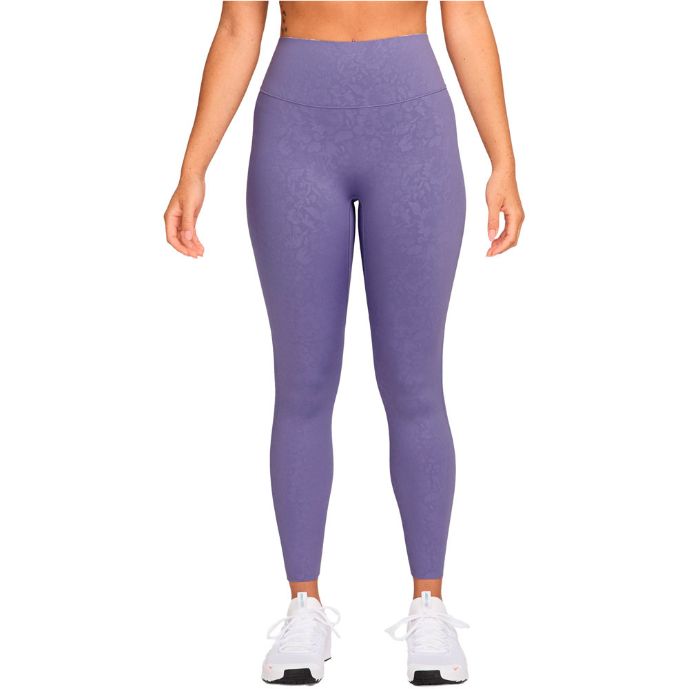 Nike pantalones y mallas largas fitness mujer W NK DF UNVRSA HR 7/8 TGHT vista frontal