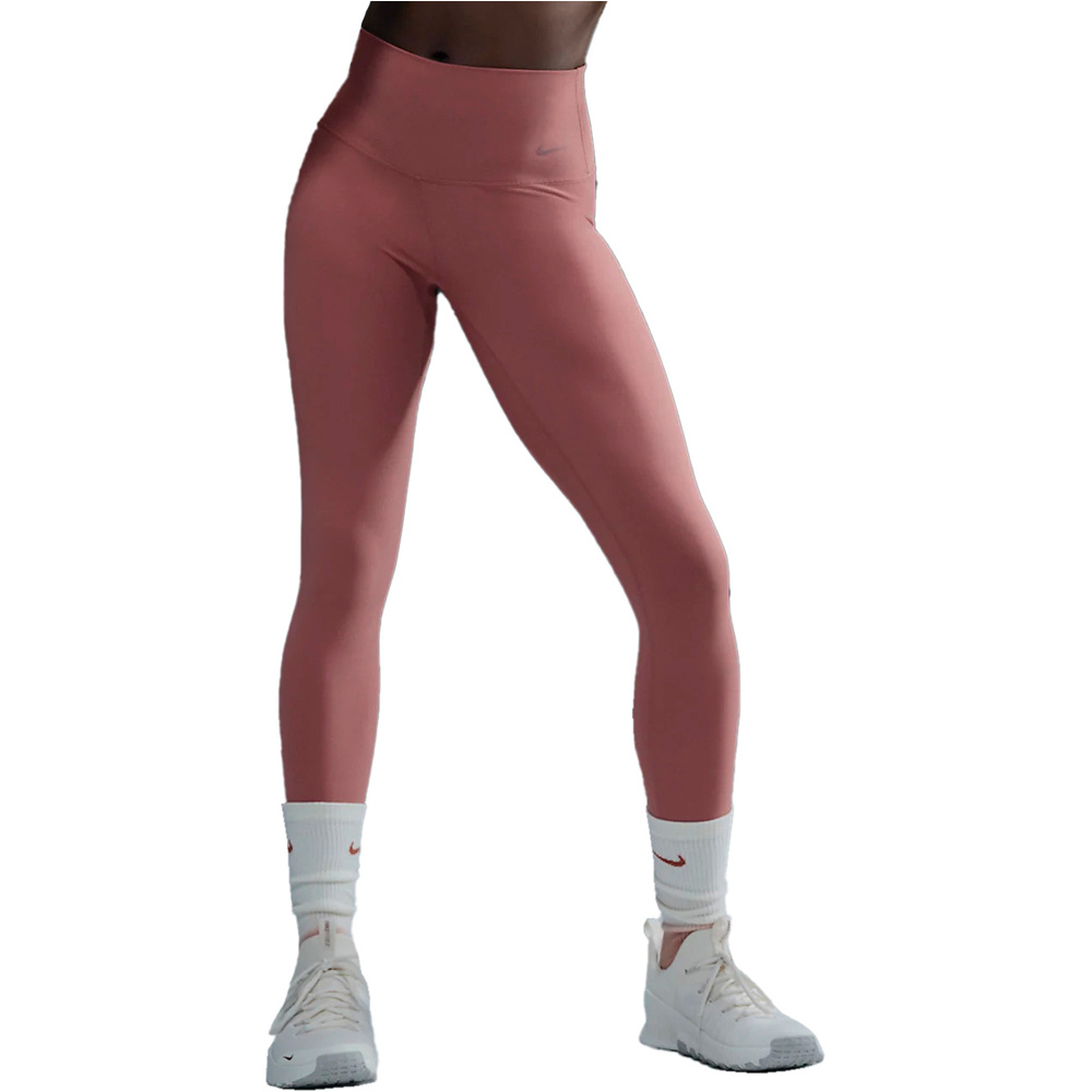 Nike pantalones y mallas largas fitness mujer W NK DF ZENVY HR 7/8 TGHT vista frontal