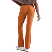 Nike pantalones y mallas largas fitness mujer W NK DF ZENVY HR FLARE vista trasera